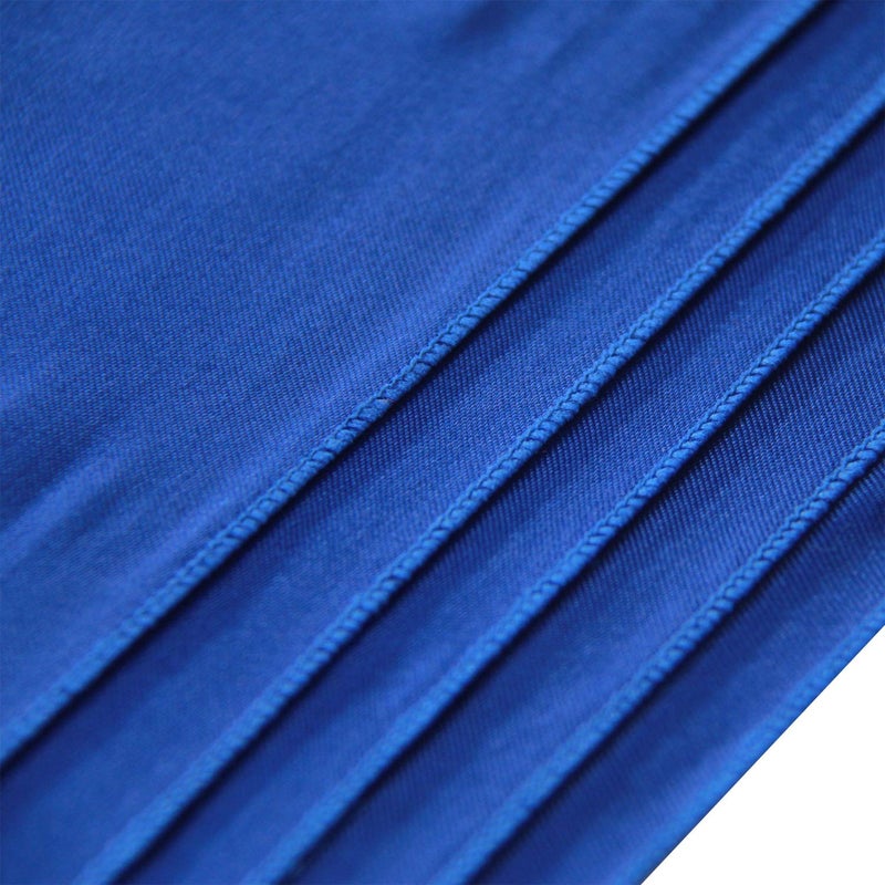 WELMATCH Royal Blue Satin Table Runners - 5 pcs Wedding Banquet Party Event Decoration Table Runners (Royal Blue, 5) - Image 3